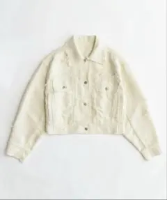 【Maison Special】Tweed Distressed Jacketのサムネイル