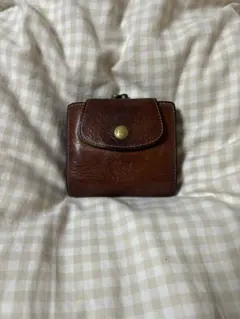 IL BISONTE ヤキヌメ がま口財布