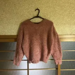 one way ワンウェイ　ニット　ピンク　Mのサムネイル