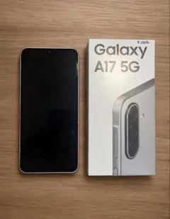 Galaxy A17 5G★256GB★海外SIMフリー★新品ケース付のサムネイル