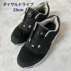 DIAL DRIVE スニーカー 黒 23cm 美品のサムネイル