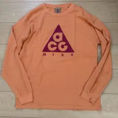 NIKE ACGナイキ エーシージー長袖Tシャツ ロンT センターロゴ◆メンズSのサムネイル