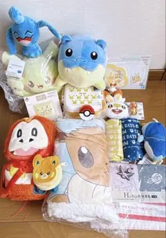 ポケモン いろいろ まとめ売り ブランケット ぬいぐるみ