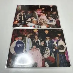 なにわ男子 集合　トレカ HARD WORK 通常盤　2枚セット