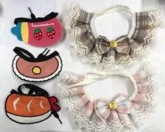 猫の首輪　6点セット