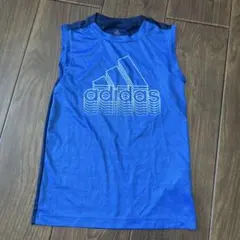 adidas キッズ ノースリーブ 140cm ブルーのサムネイル