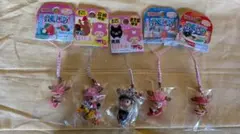 ワンピース ストラップ　地域限定 ５個セット