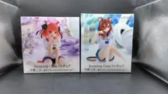 五等分の花嫁∬ Desktop Cute 2種セット 中野二乃 中野三玖