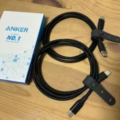 Anker PowerLine III Flow USB-Cケーブル 0.9m黒