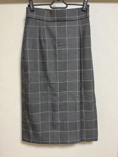 UNIQLO チェック柄タイトスカート S