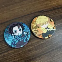 鬼滅の刃 缶バッジセット 炭治郎 善逸