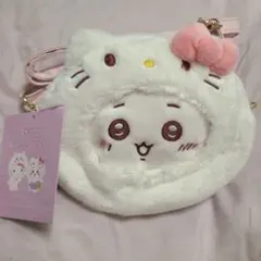 サンリオ ちいかわ コラボ ハローキティ ぬいぐるみショルダーバッグ　ポシェット