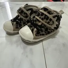 清掃済　Converse ヒョウ柄 スニーカー7SD141