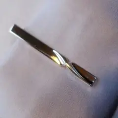 シルバー ネクタイピン｜シンプル上質 ビジネス フォーマル 結婚式　入学式卒業式