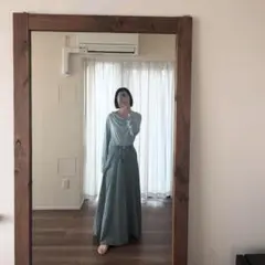 デニムロングスカート