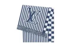 Louis Vuitton ストライプ ストール　ビーチブランケット