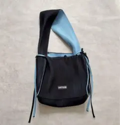 LASTFRAME HINEMOSU BAG ブラック×ブルーグレー