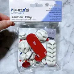 iSHOXS Self-Adhesive ケーブル クリップ