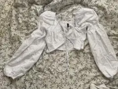 H&M 白 ブラウス EUR 38