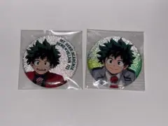 ヒロアカ 緑谷出久 グリッター缶バッジ ヒロヴィラフェス