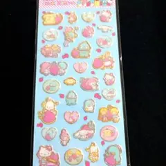 M*o様 サンリオ キャラクターズ キラフチ樹脂もりシール