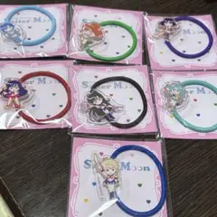 セーラームーン　ローソン　ヘアゴム　7個セット