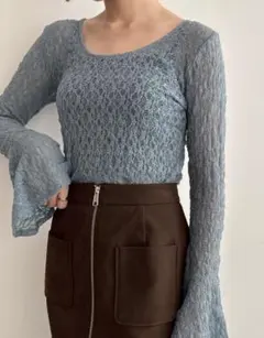 ラグナムーン 2wayストレッチレーストップスのサムネイル