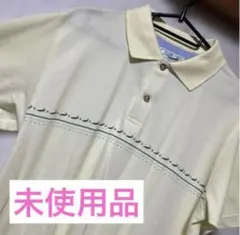 クロコダイル　ポロシャツ　サイズM メンズ　黄色　crocodile ⭐️未使用のサムネイル