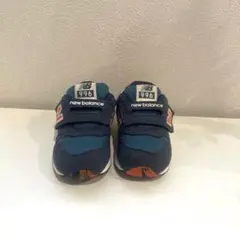12.5㎝　New Balance 996 ベビーシューズ ネイビー/オレンジ