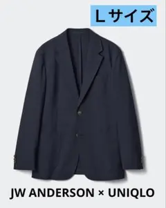 『美品』UNIQLO JW ANDERSON 感動ブレザー Lネイビー現行モデル