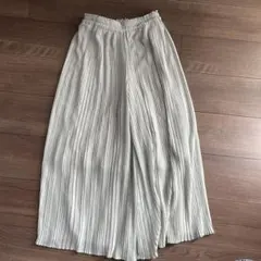 ユニクロ▪️シフォンプリーツスカートパンツ