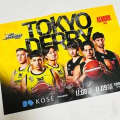 TOKYODERBY 東京ダービー ポスター サンロッカーズ渋谷 アルバルク東京のサムネイル