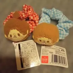 モンチッチ　むきゅむきゅ ぴよこきゅん シュシュ ２個セット