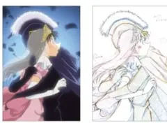 名探偵コナン展　30周年　原画&場面写真ポストカードセット　工藤新一　毛利蘭