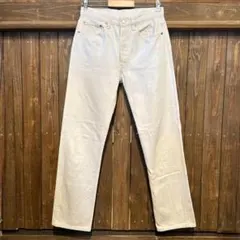 美品 80s 90s Levi's501 リーバイス USA アメリカ ホワイト