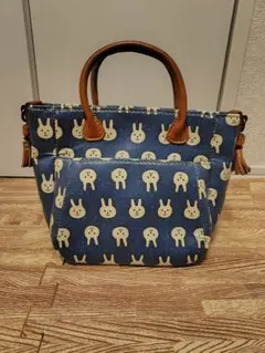 A BATHING APE デニム 2WAY ミニボストンバッグ - メルカリ