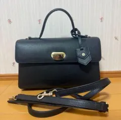 DIANA ダイアナ 2Wayバッグ ハンドバッグ ショルダーバッグ ブラックのサムネイル