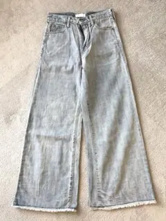 green label relaxing ワイドデニムパンツ