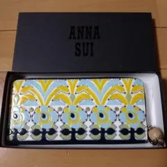 ANNA SUI 長財布 フラワー柄 ラウンドファスナーのサムネイル