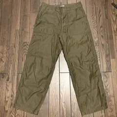 CIOTA×EDIFICE別注 スビンコットン モールスキン ベイカーパンツ