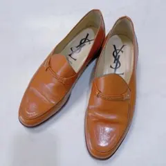 Yves Saint Laurent ローファー レザー キャメル ユニセックスのサムネイル