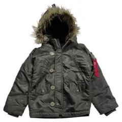 アルファ ロゴ リボン N3-B N3B ミリタリー フライト ジャケット