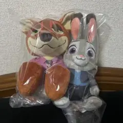 ズートピア2　ペアぬいぐるみ　ジュディ＆ニック