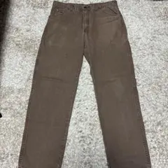 Dickies ワークパンツ ブラウン ダック地