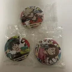 ヒロアカ 爆豪勝己 緑谷出久 麗日お茶子 ウォーターガン 缶バッジ ガチャ