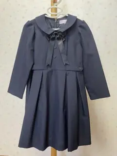 キャサリンコテージ　ワンピース　ネイビー110cm