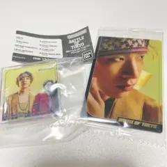 BATTLE OF TOKYO 陣 アクリルバッジ、カードセット