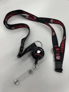 YAMAHA リール付きストラップ ブラック