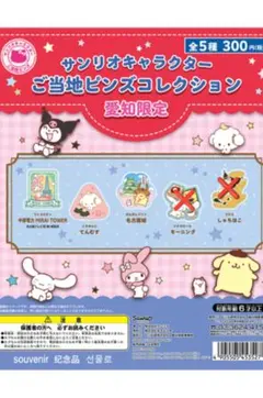 サンリオキャラクター ご当地ピンズコレクション 愛知限定３個セット