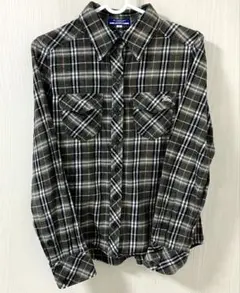 BURBERRY BLUE LABEL ノバチェック　長袖シャツ 36